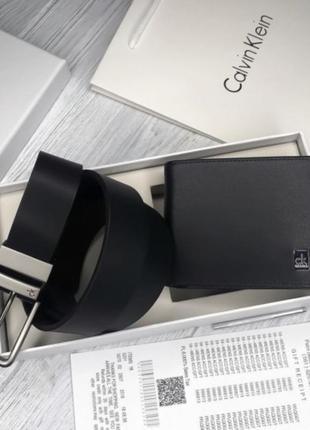 Новый кошелек и ремень от calvin klein