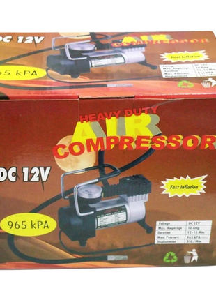Автомобильный компрессор rias heavy duty air compressor 12v 12amp