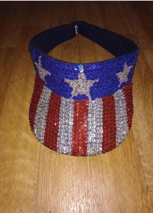 Козырек блестка один размер