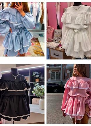 Трендовые в этом сезоне платья с кружевом🔥