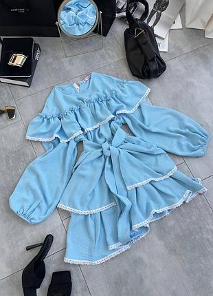 Трендовые в этом сезоне платья с кружевом🔥2 фото