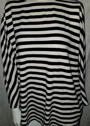 Чорно білий светрик полоска gerry weber 18-46