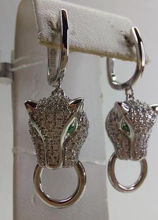 Серьги серебро 925