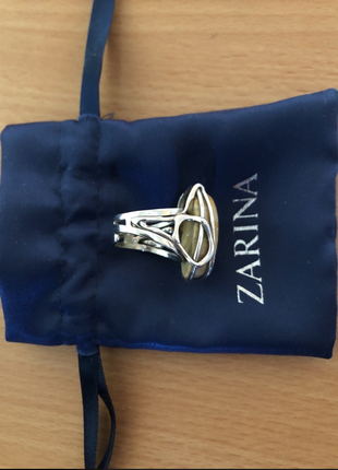 Масивне срібне кільце з натуральною яшмою zarina, ідеальний стан, розмір універсальний8 фото
