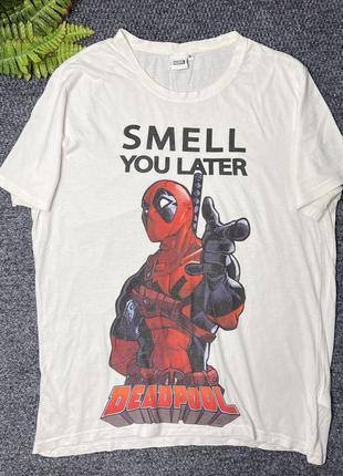 Футболка deatpool marvel