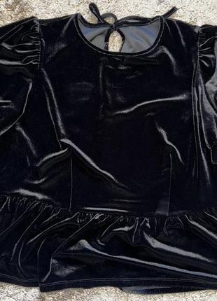 Велюрова блуза george