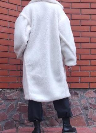 Эко шубка тедди из искусственного меха🧸
