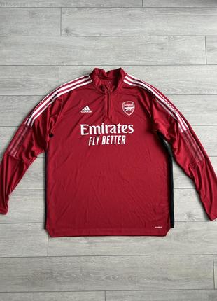 Футбольная кофта арсенал лондон arsenal london adidas xxl олимпийка мастерка