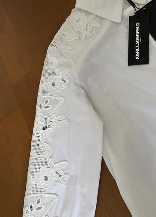 Жіноча блуза сорочка karl lagerfeld3 фото