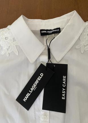 Жіноча блуза сорочка karl lagerfeld2 фото