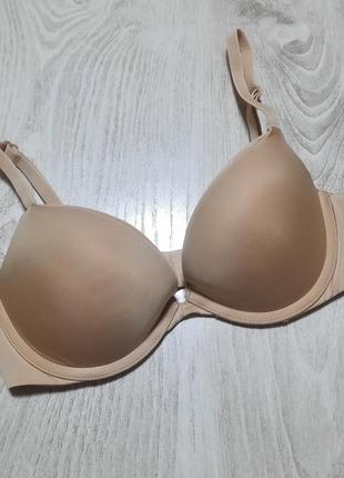 Гладкий бюстгальтер calvin klein пуш-ап 70a-b лиф лифчик