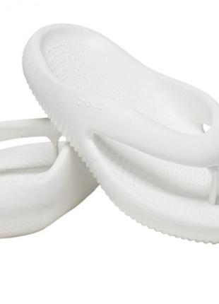 Вьетнамки crocs mellow flip white (белые)