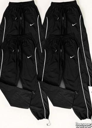Чоловічі нейлонові спортивні штани nike , оверсайз на утяжках