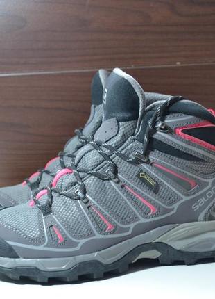 Salomon x ultra mid 2 gtx 38р ботинки оригинал кожаные