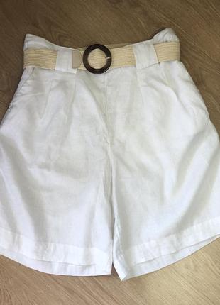 Шорти 💯 % лён