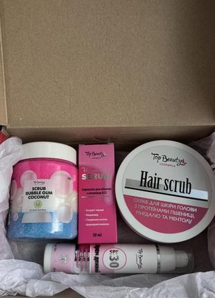 Подарунковий набір бокс косметики beauty box 📦 top beauty