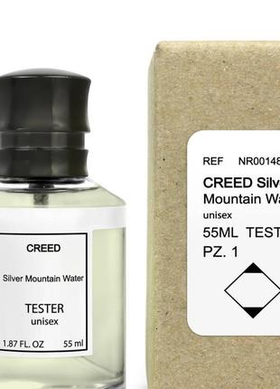 Тестер унисекс creed silver mountain water, 55 мл.