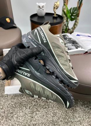 Мужские кроссовки salomon xt-6 ft khaki black3 фото