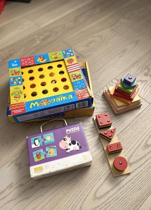 Развивающие игрушки/ мозаика/ пазл