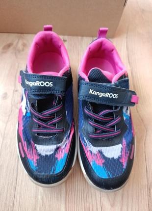 Кроссовки kangaroos на липучке для девочек