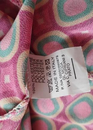 Рубашка блуза яркая принт итальялия italy3 фото