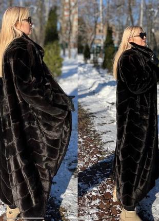 Blackglama шуба норка норковая в пол