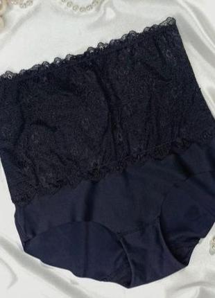 Роскошные новые высокие корректирующие корсетные трусы, грация, утяжка с сетевым декором f&f