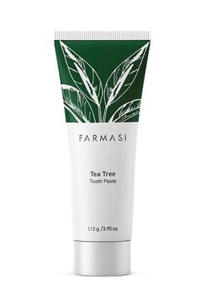 Гелевая зубная паста масло чайного дерева и мята dr.c.tuna tea tree oil and mint farmasi 112 г