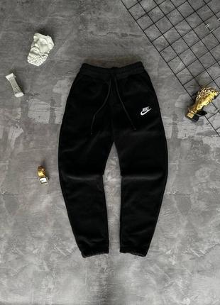 Спортивные штаны nike черные / штаны найк