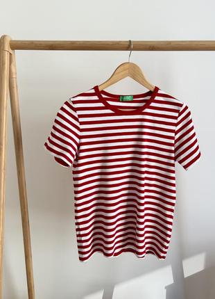Футболка в полоску benetton