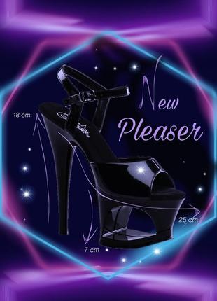 Стрипы pleaser новые! тройка! 25 см стелька! pole danse, пол денс, екзот стрипы