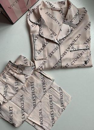 Сатиновая пижама victoria’s secret