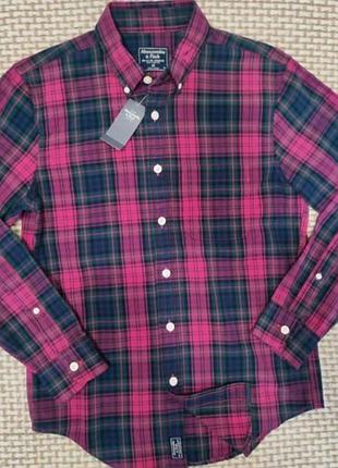 Чоловіча сорочка мужская рубашка abercrombie&amp;fitch.