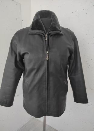 Куртка шкіряна чоловіча