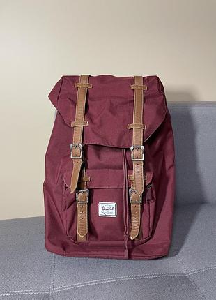 Рюкзак із відділенням для ноутбука 13 herschel l. america mid wine
