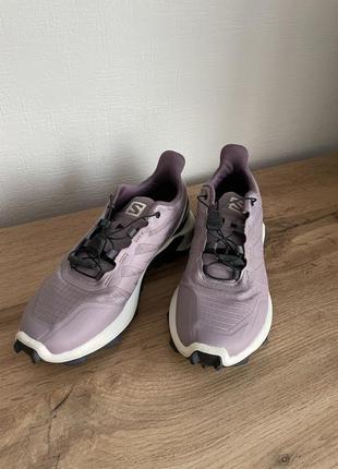 Кроссовки salomon supercross w 37 фиолетовый