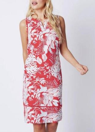 Льняное платье лён и вискоза пог-56 см