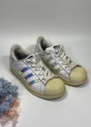 Женские кроссовки adidas superstar aq6278 индонезия 36 р 22 см. н1678  женские кроссовки adidas supe