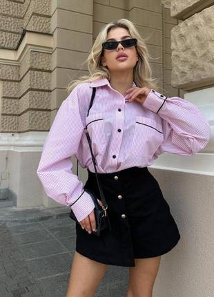 Трендова сорочка натуральна тканина,  рубашка, блуза, блузка