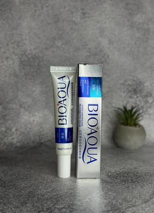 Крем анти-акне от прыщей и воспалений для точечного применения от bioaqua pure skin acne rejuvenation & cream, мягкое заживление, крем от прыщей
