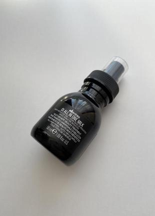 Многофункциональное молочко для абсолютной красоты волос davines oi all in one milk
