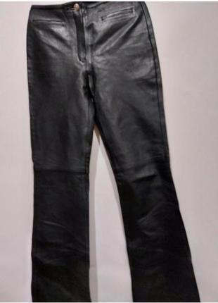 Кожаные брюки allsaints