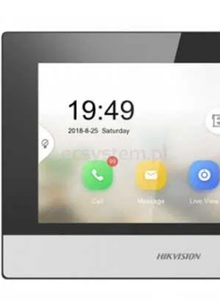 Комплект відеодомофону hikvision ds-kis603-p