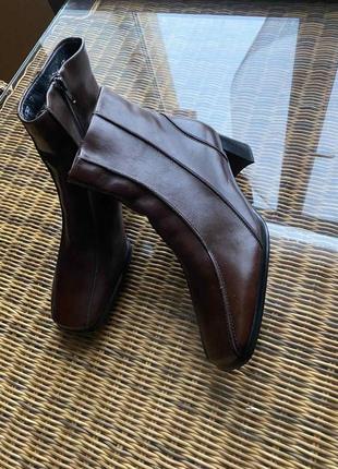 Шкіряні ботильйони, чоботи sioux оригінал,нові