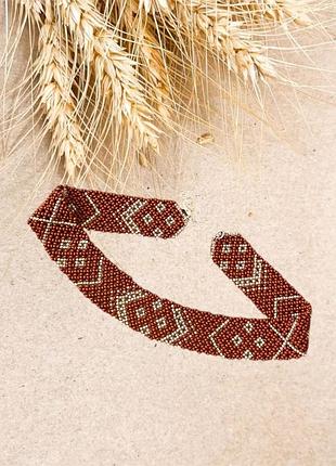 Силянка с чешского бисера 2