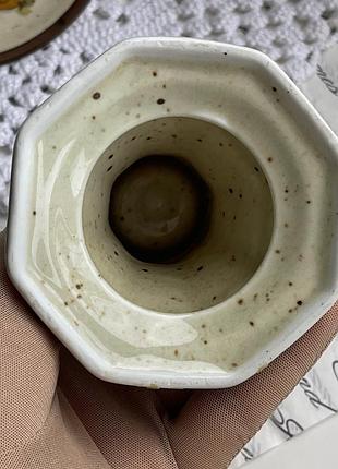 Антикварний свічник підсвічник перепелина порцеляна німеччина winterling