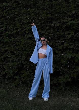 Классический костюм кроя oversize
