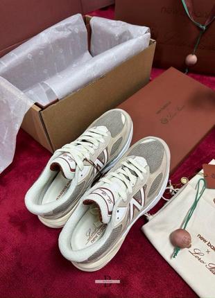 Кроссовки new balance x loro piana❤️5 фото