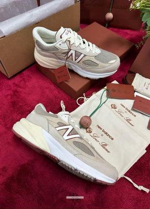 Кроссовки new balance x loro piana❤️9 фото