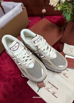 Кроссовки new balance x loro piana❤️7 фото